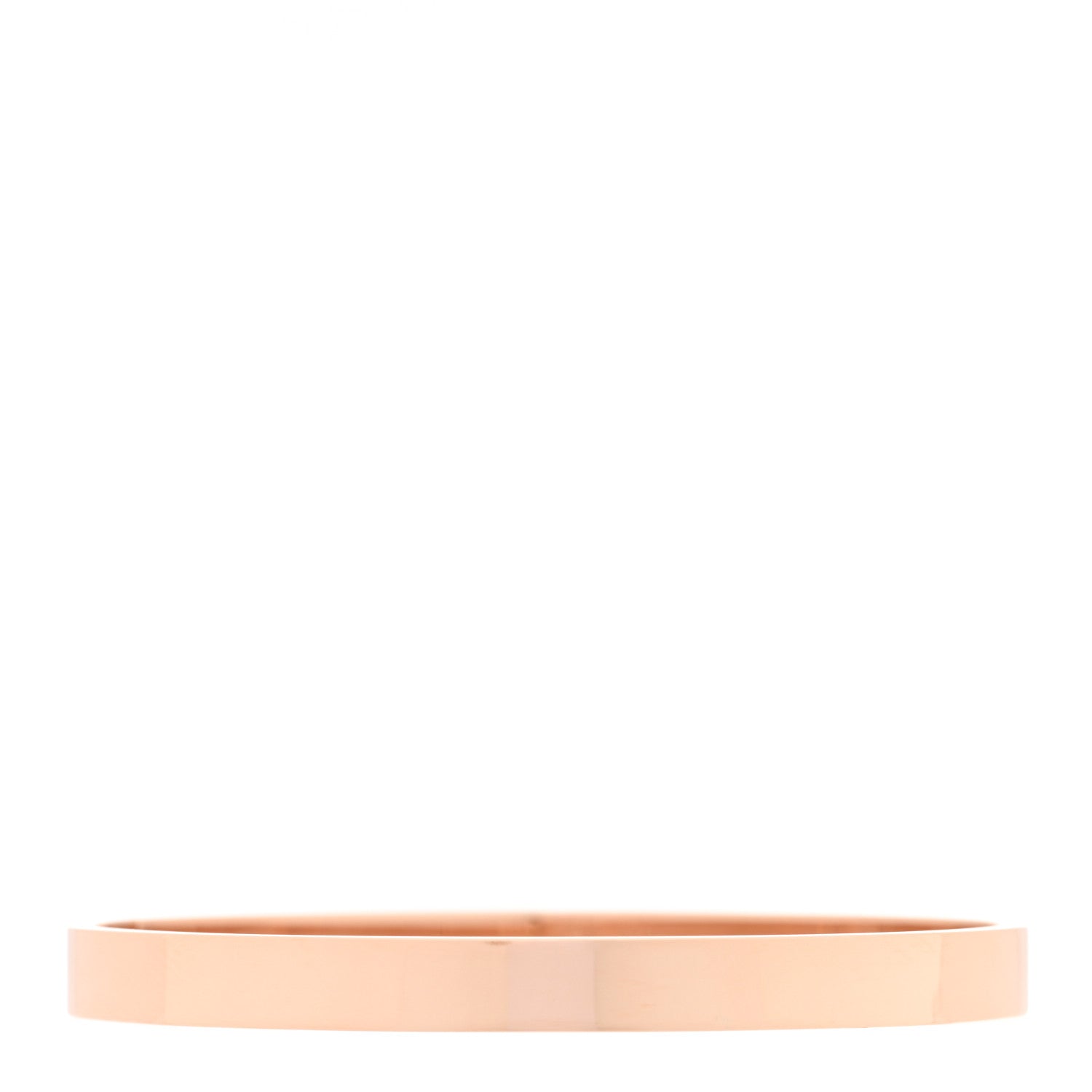 Hermes 18K Rose Gold Diamond PM Kelly Pave Bracelet SH 2 of 3