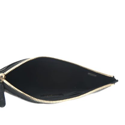 Chanel Caviar Quilted Classic Zip Boy Pouch Black 5 of 9
