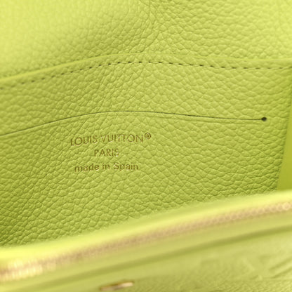 Louis Vuitton Empreinte Rosalie Coin Purse Zesty Lime 6 of 7