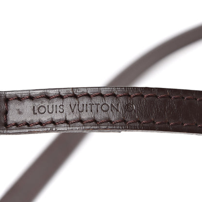 Louis Vuitton Calfskin 12mm Shoulder Strap Brown 3 of 7