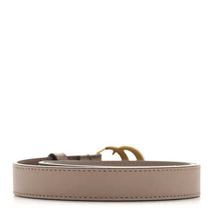 Gucci Calfskin Double G 20mm Belt 75 30 Porcelain Rose 2 of 6