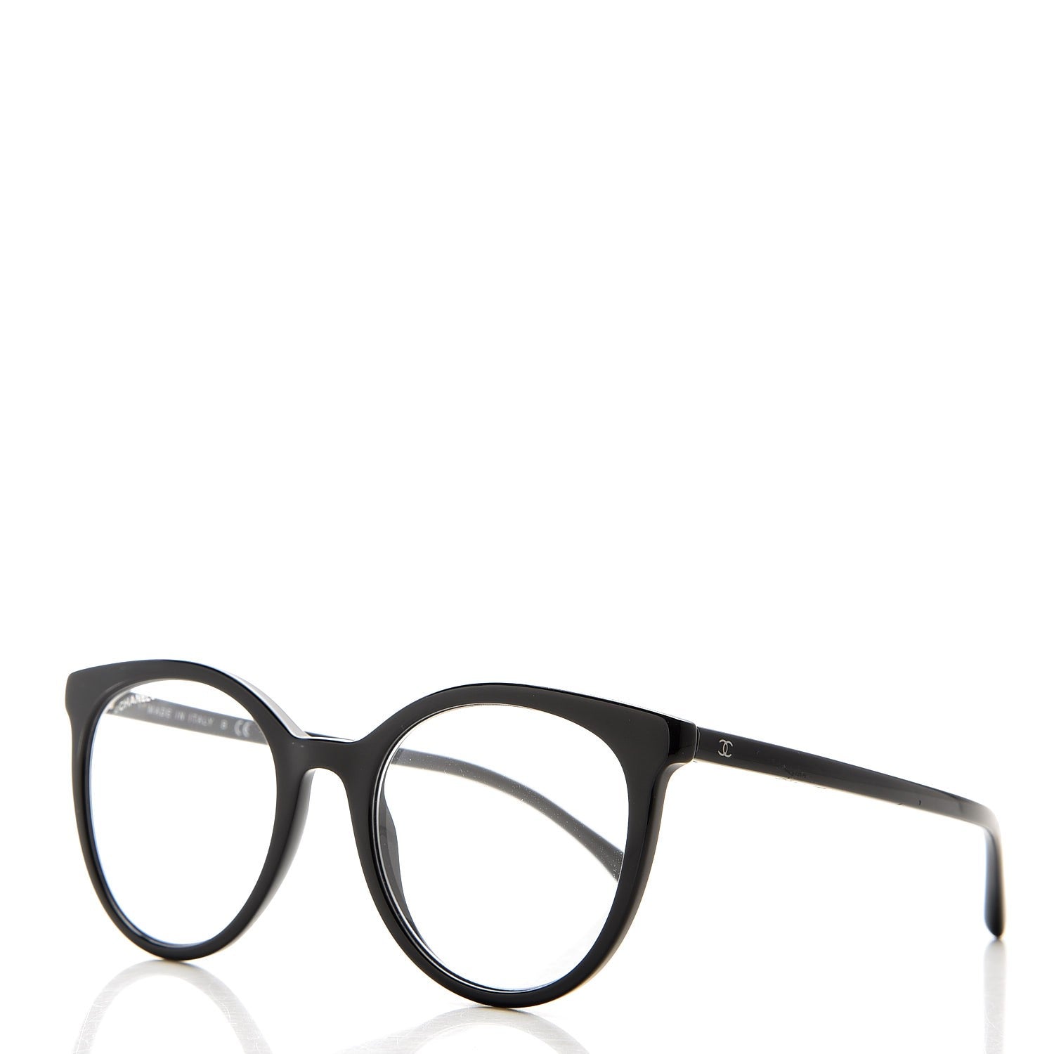 Chanel Clip On Sunglasses 5390 Black Tortoise 3 of 14