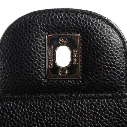 Chanel Caviar Jumbo Single Flap Black 7 of 8
