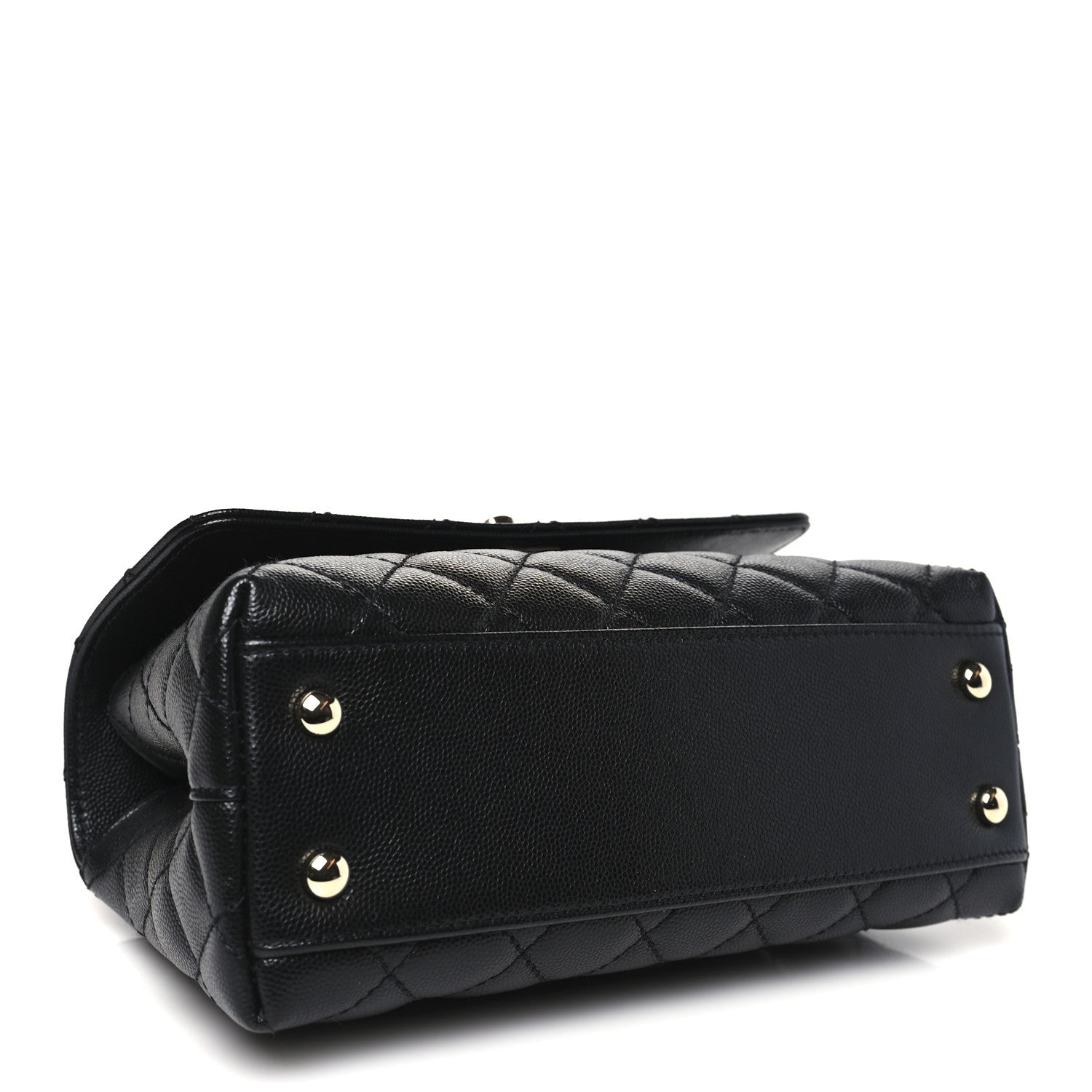 Chanel Caviar Quilted Mini Coco Handle Flap Black 4 of 11