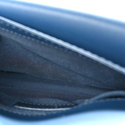 Chanel Lambskin Quilted Small Natural CC Flap Navy 5 of 11