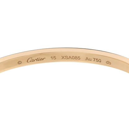 Cartier 18K Yellow Gold Small LOVE Bracelet 15 6 of 8