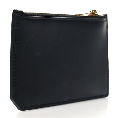 Saint Laurent Calfskin 5 Fragments Zip Pouch Card Holder Black 3 of 8