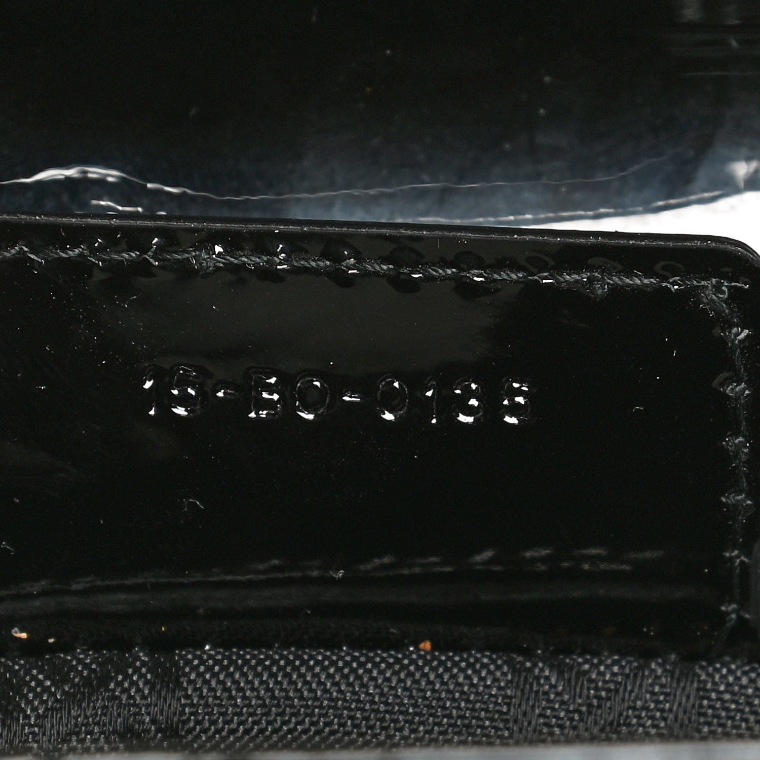 Christian Dior Patent Cannage Medium Lady Dior Black 7 of 10