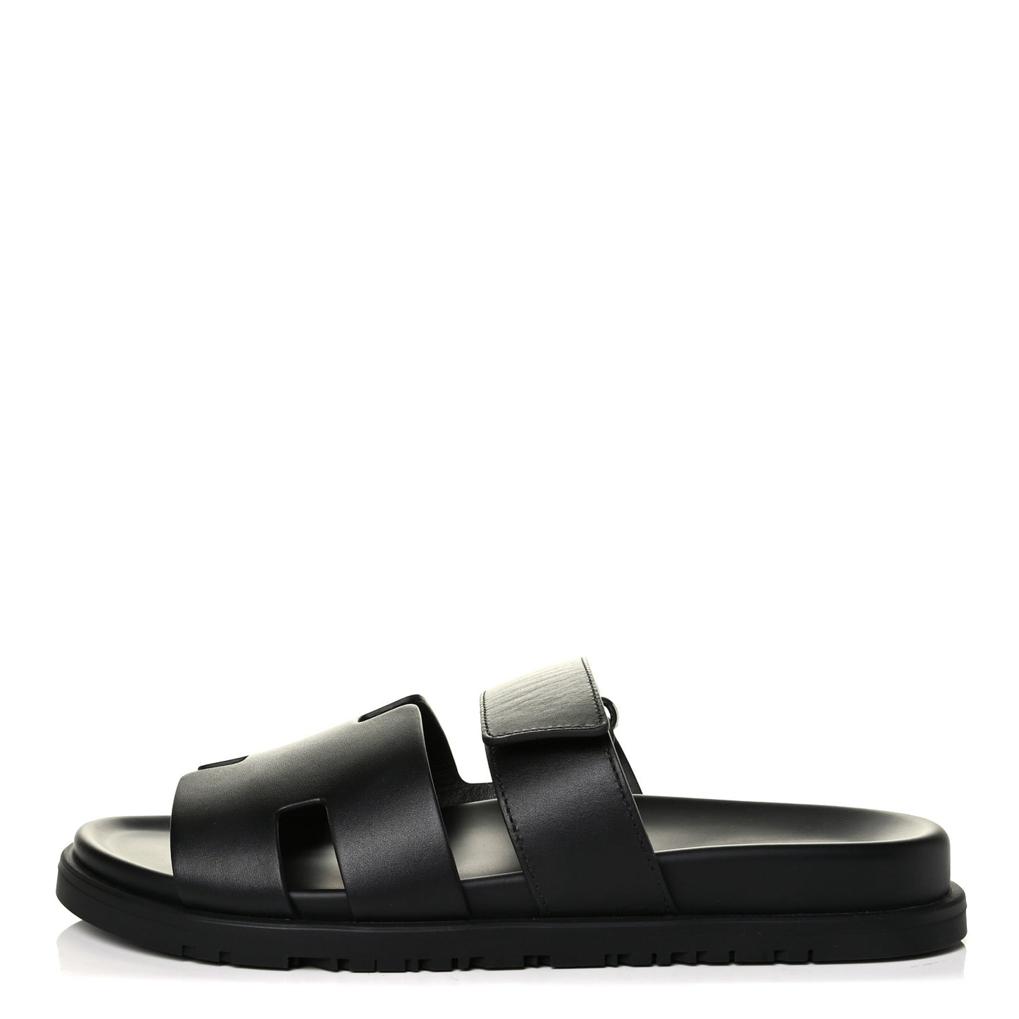 Calfskin Womens Chypre Sandals 40 Black