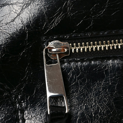 Marc Jacobs Crinkled Calfskin Crusier Crescent Bag Black 10 of 10