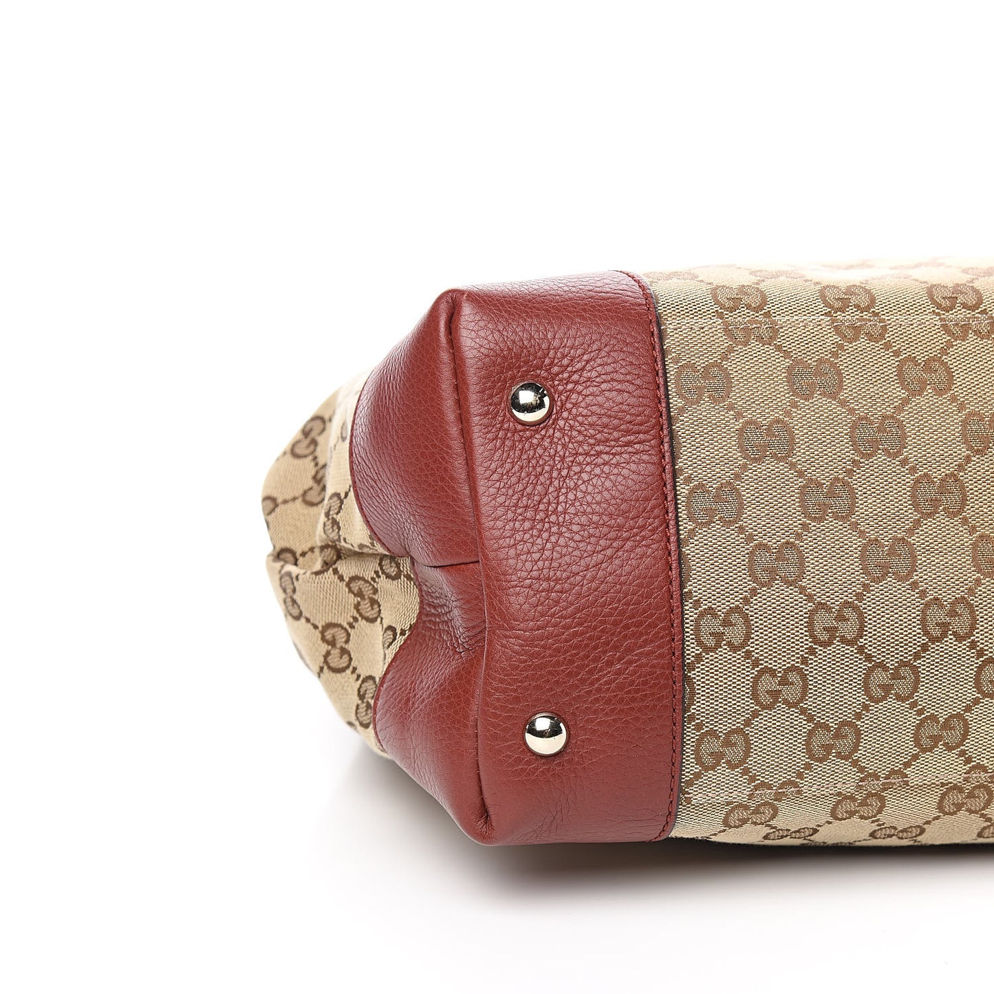 Monogram Web Medium Dressage Tote Red