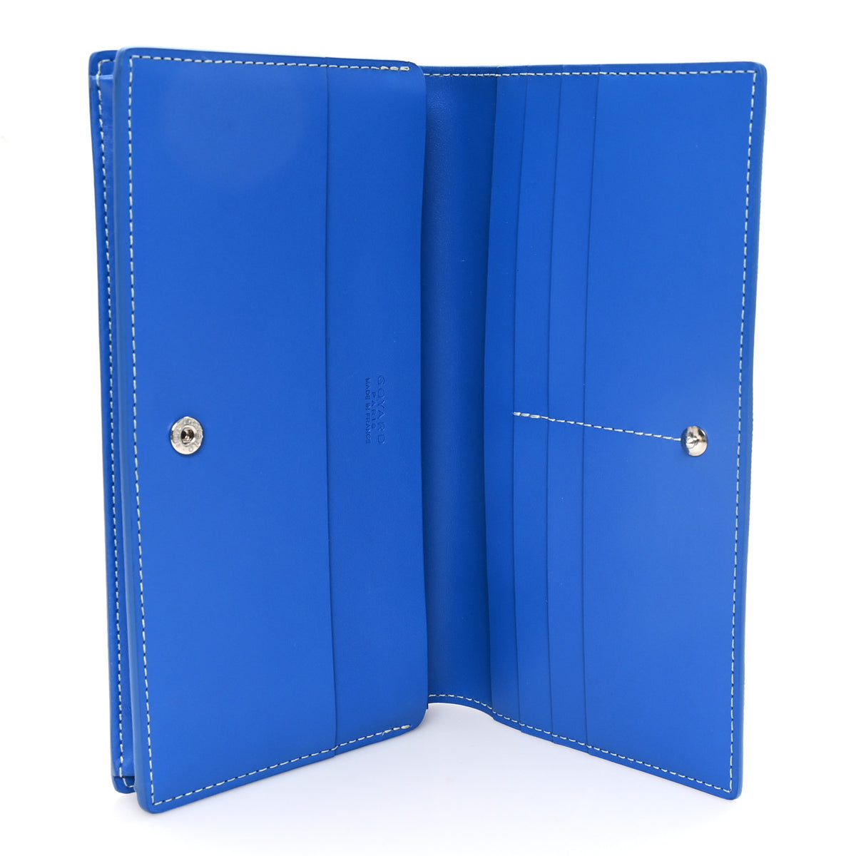 Goyardine Richelieu Wallet Sky Blue
