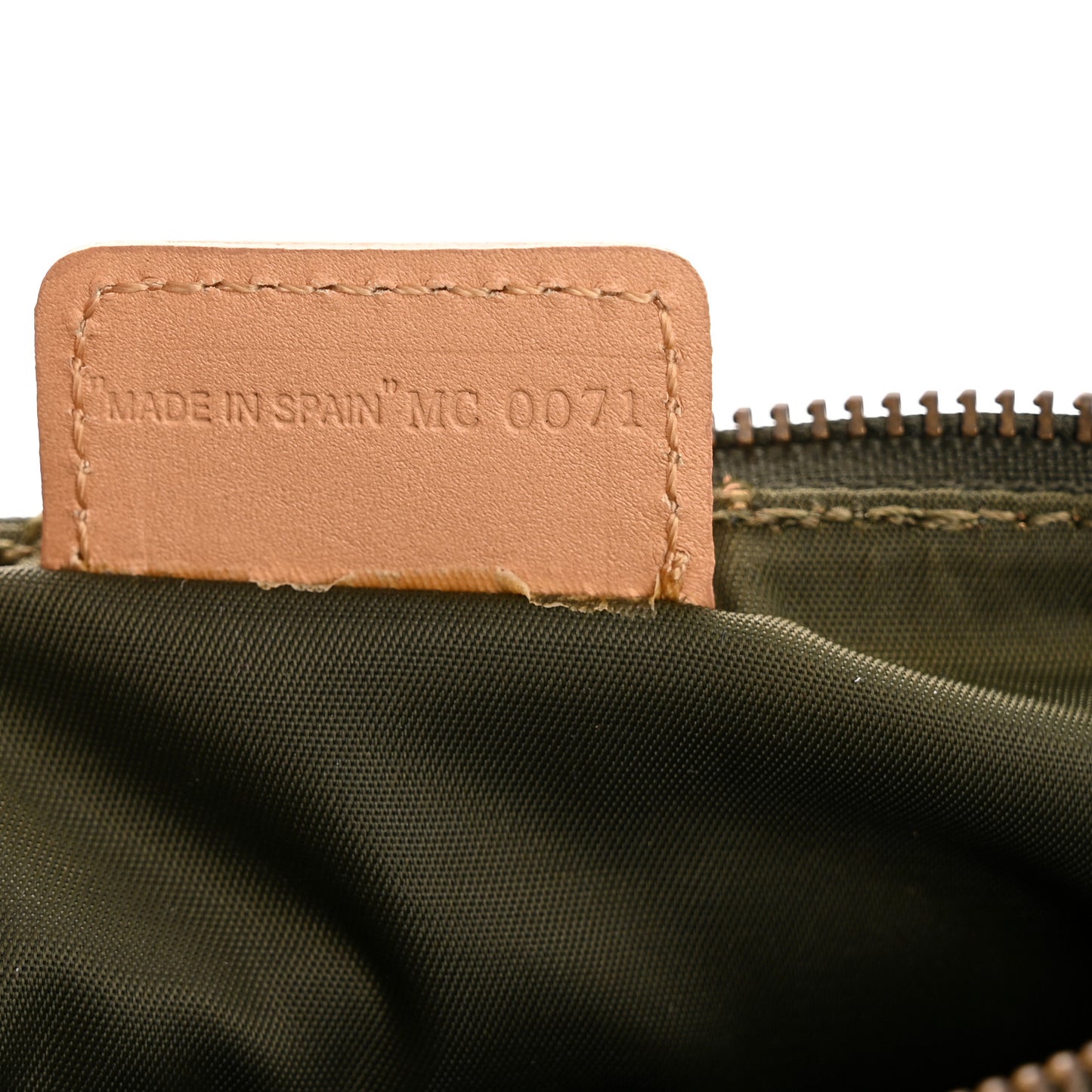 Monogram Mini Saddle Pochette Green