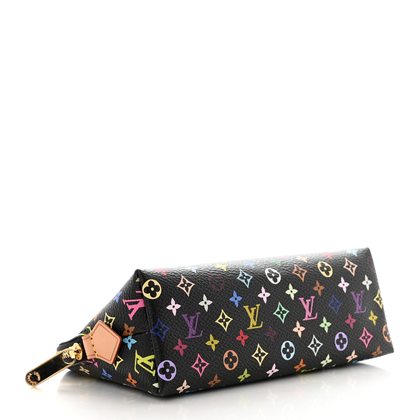 LOUIS VUITTON Monogram Multicolor Cosmetic Pouch Black Grenade