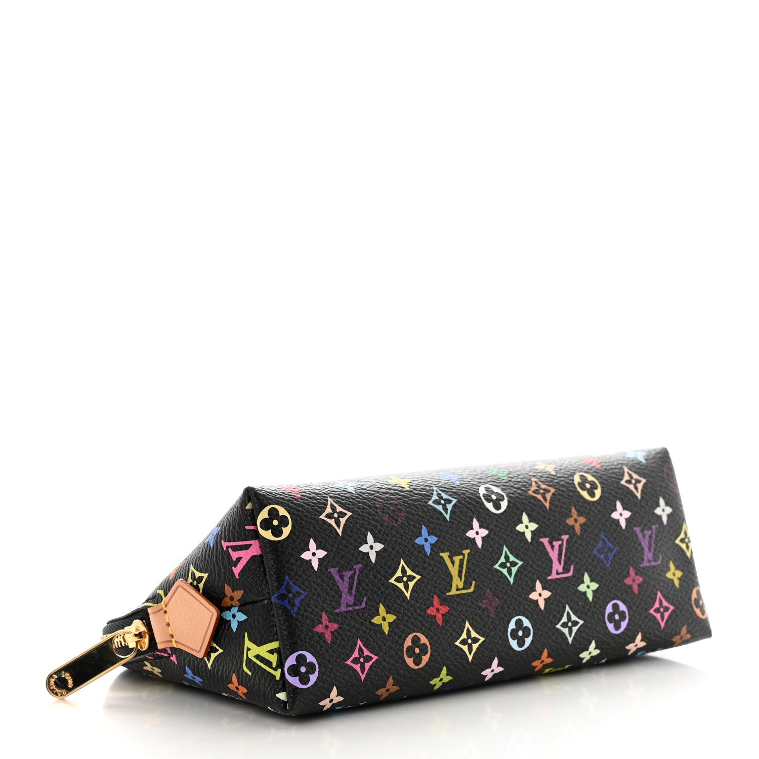 Louis Vuitton LOUIS VUITTON Monogram Multicolor Cosmetic Pouch Black Grenade 4 of 6