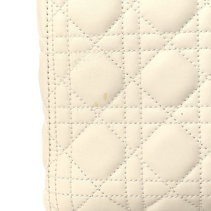 Christian Dior Ultra Matte Calfskin Cannage Medium Lady Dior Latte 15 of 19