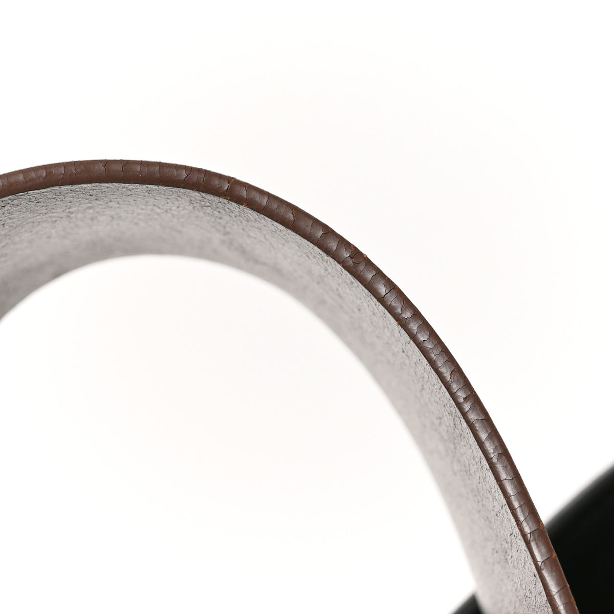 Saint Laurent Calfskin Ring Tote Black Brown 11 of 11
