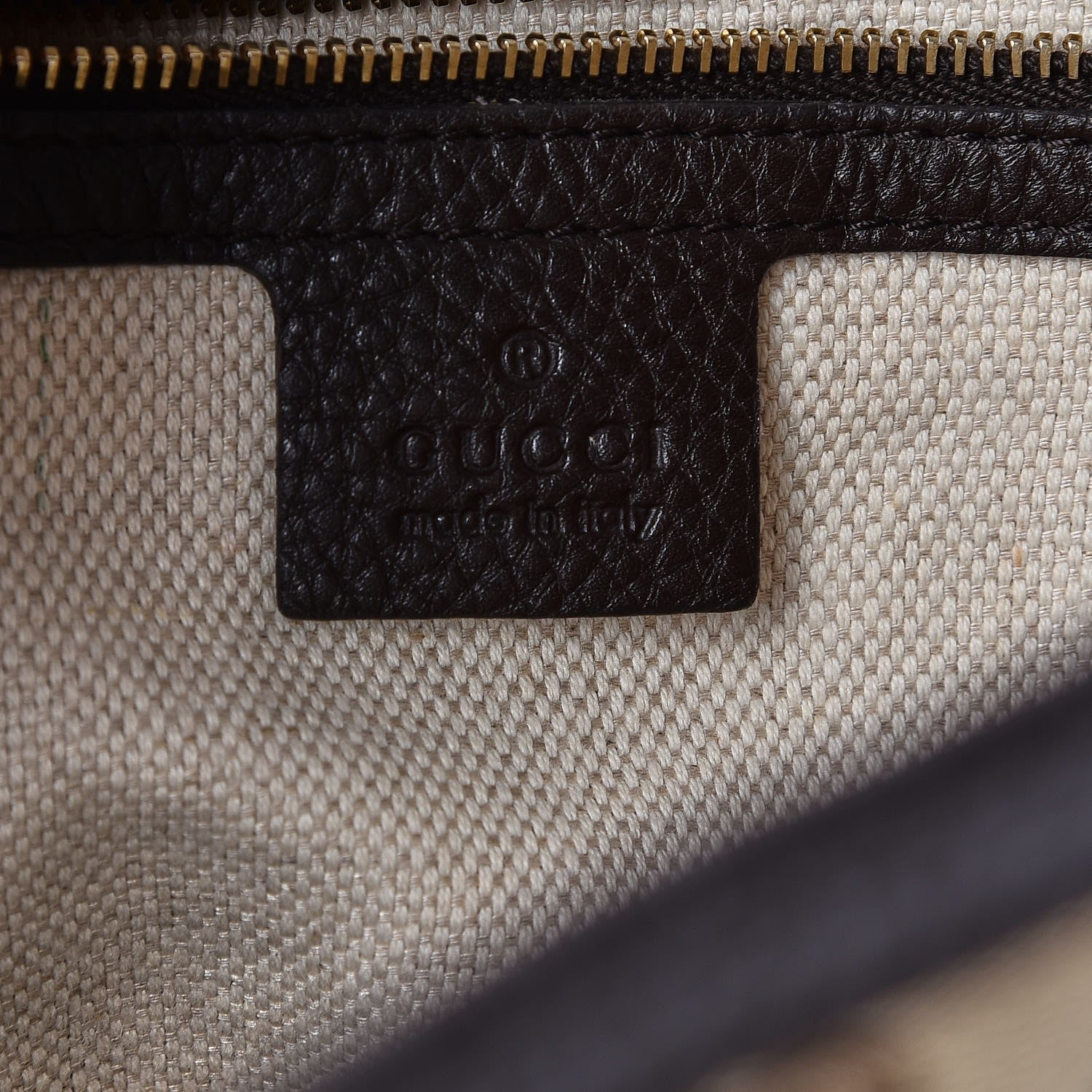 Gucci Monogram Medium Diana Bamboo Shoulder Bag Dark Brown 6 of 12