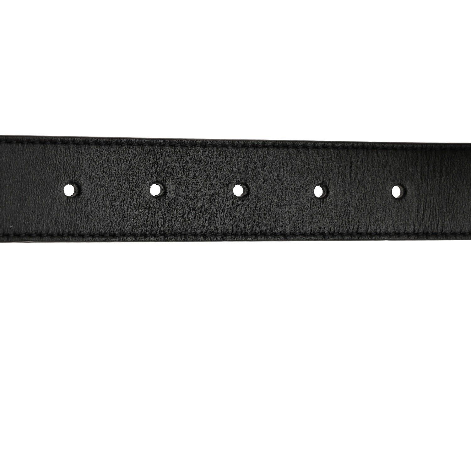 Gucci Calfskin Double G 30mm Belt 80 32 Black 5 of 5