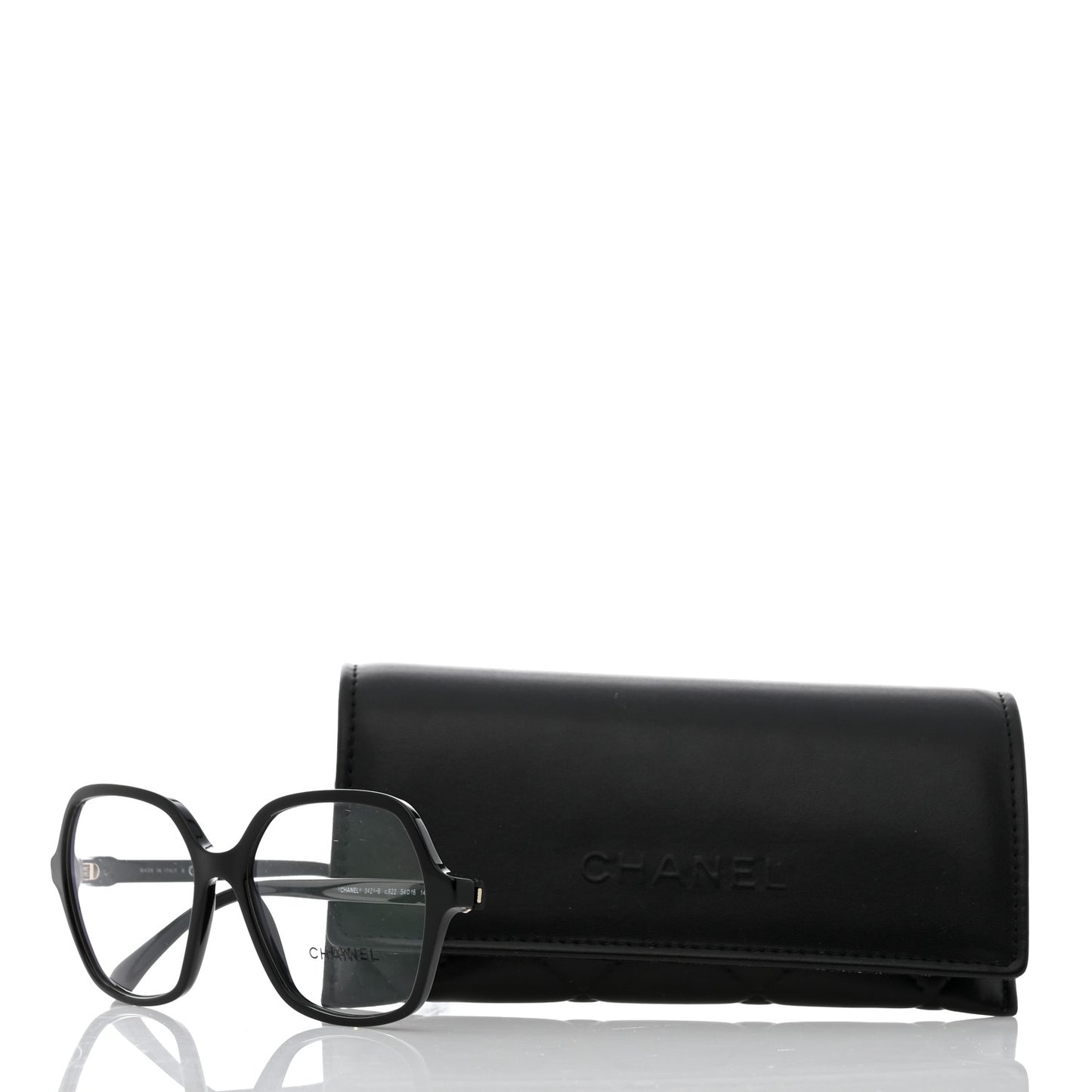 Acetate CC Eyeglasses 3421-B Black