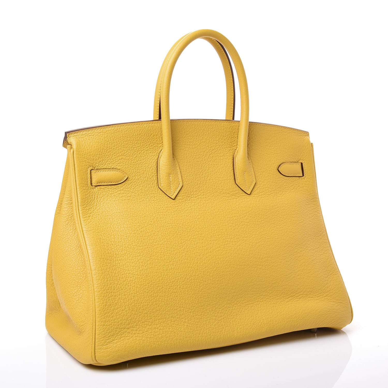 Hermes Taurillon Clemence Birkin 35 Soleil 2 of 32
