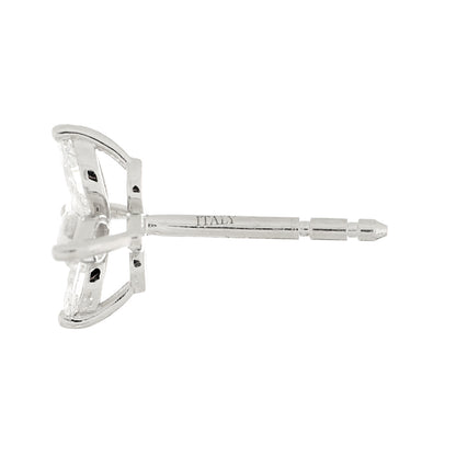Tiffany Platinum Diamond .64ct Small Victoria Earrings 4 of 6