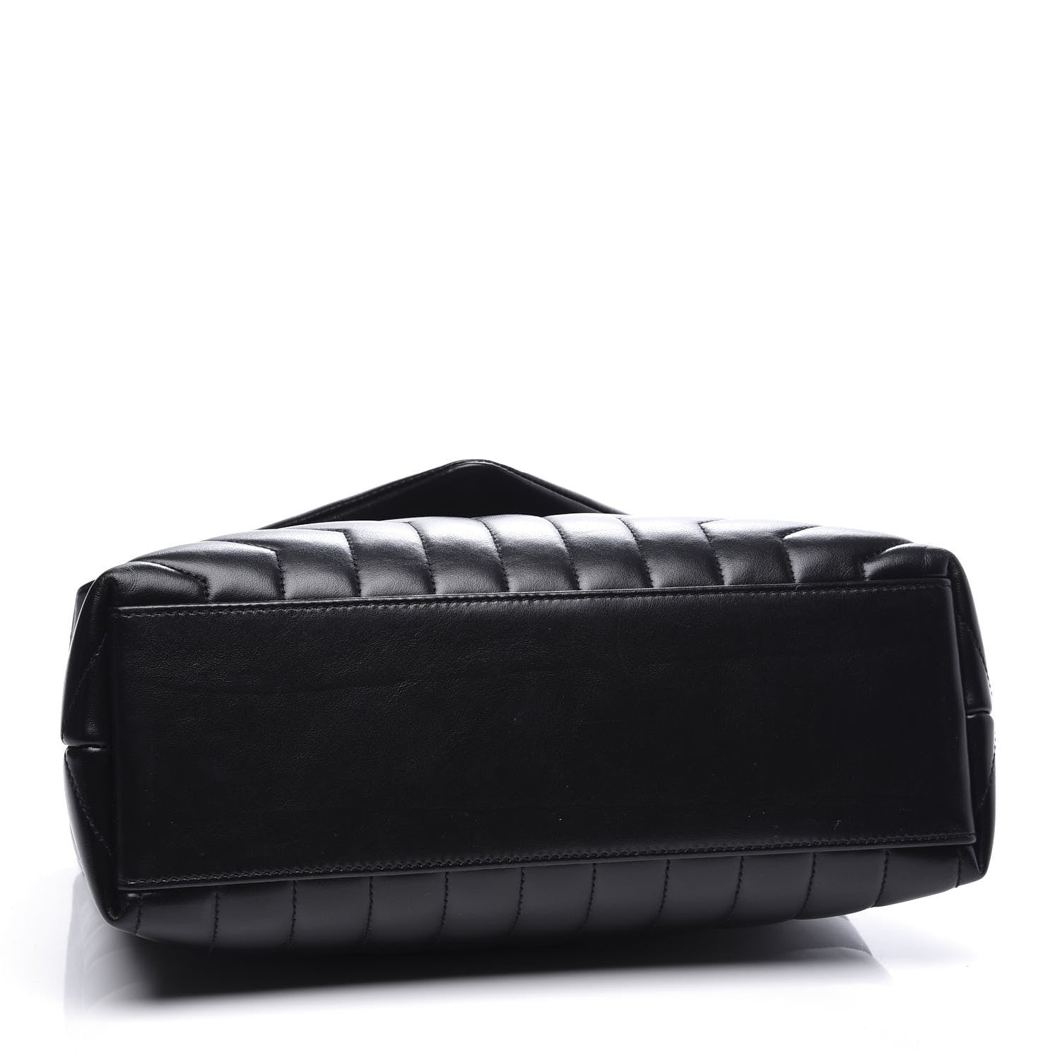 Saint Laurent Calfskin Y Quilted Monogram Medium Loulou Chain Satchel Black 3 of 10