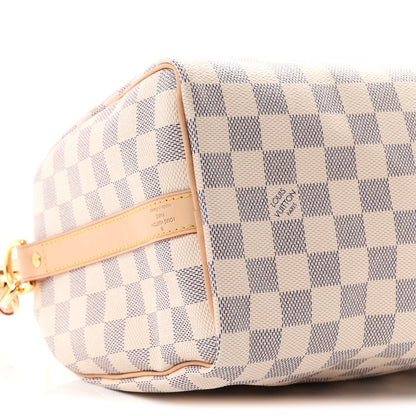 Louis Vuitton Damier Azur Speedy Bandouliere 25 8 of 9