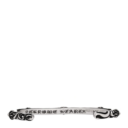 Chrome Hearts Sterling Silver SBT Cuff Bracelet 2 of 3