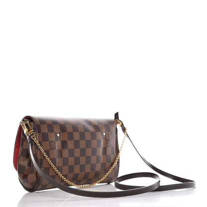Louis Vuitton Damier Ebene Favorite MM 4 of 9