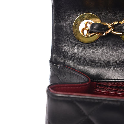 Chanel Lambskin Quilted XL Jumbo Single Flap Black 8 of 13
