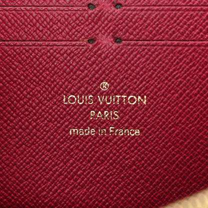 Louis Vuitton Monogram Clemence Wallet Fuchsia 6 of 9
