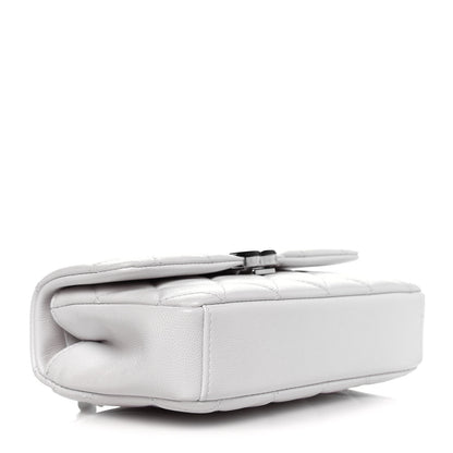 Chanel Caviar Quilted My Everything Small Flap White Black 4 of 14