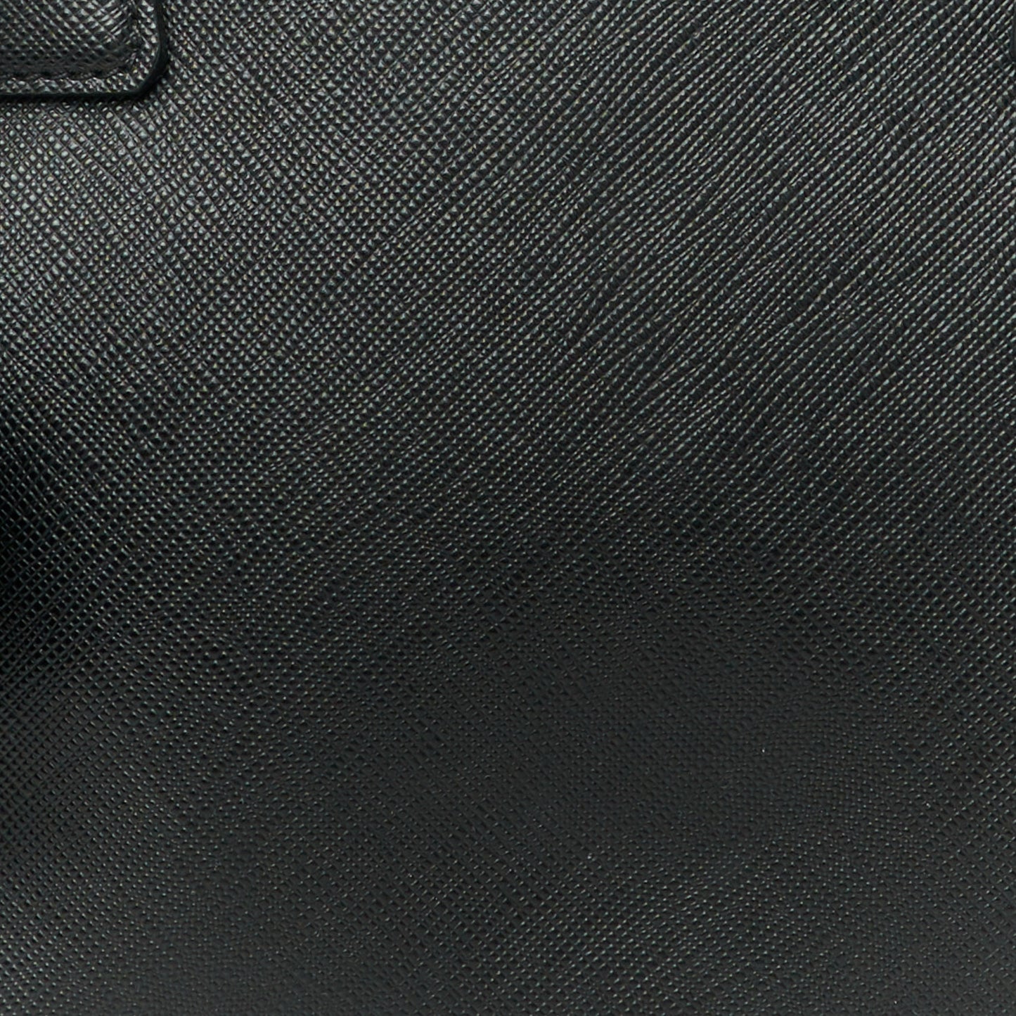Saffiano Small Galleria Double Zip Tote Black