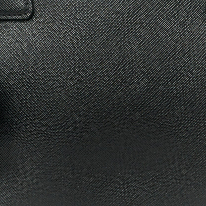 Prada Saffiano Small Galleria Double Zip Tote Black 10 of 15