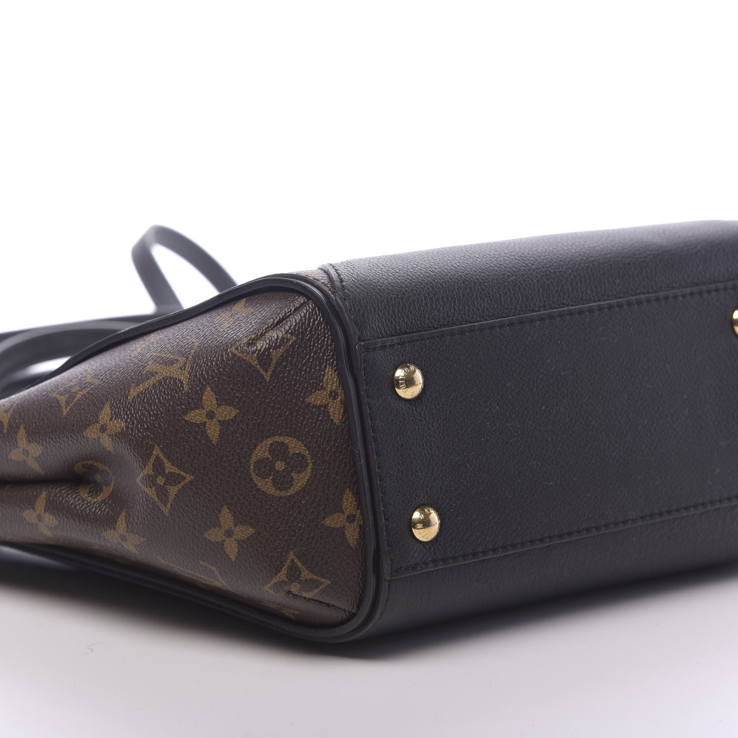Louis Vuitton Calfskin Monogram Kimono Tote PM Black 7 of 8