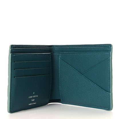 Louis Vuitton Crocodile Multiple Wallet Blue Pool 5 of 7