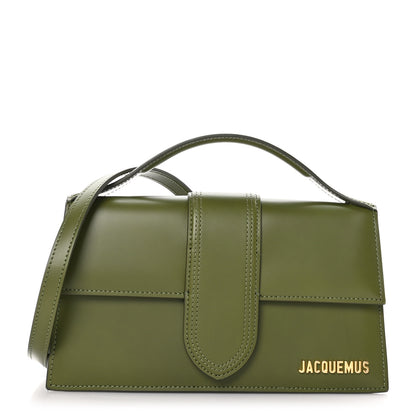 Jacquemus Smooth Calfskin Le Grand Bambino Khaki 1 of 8