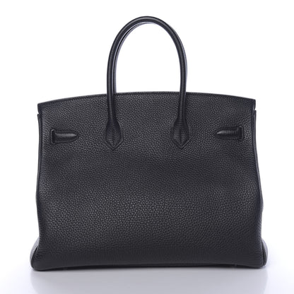 Hermes Togo Birkin 35 Black 4 of 36
