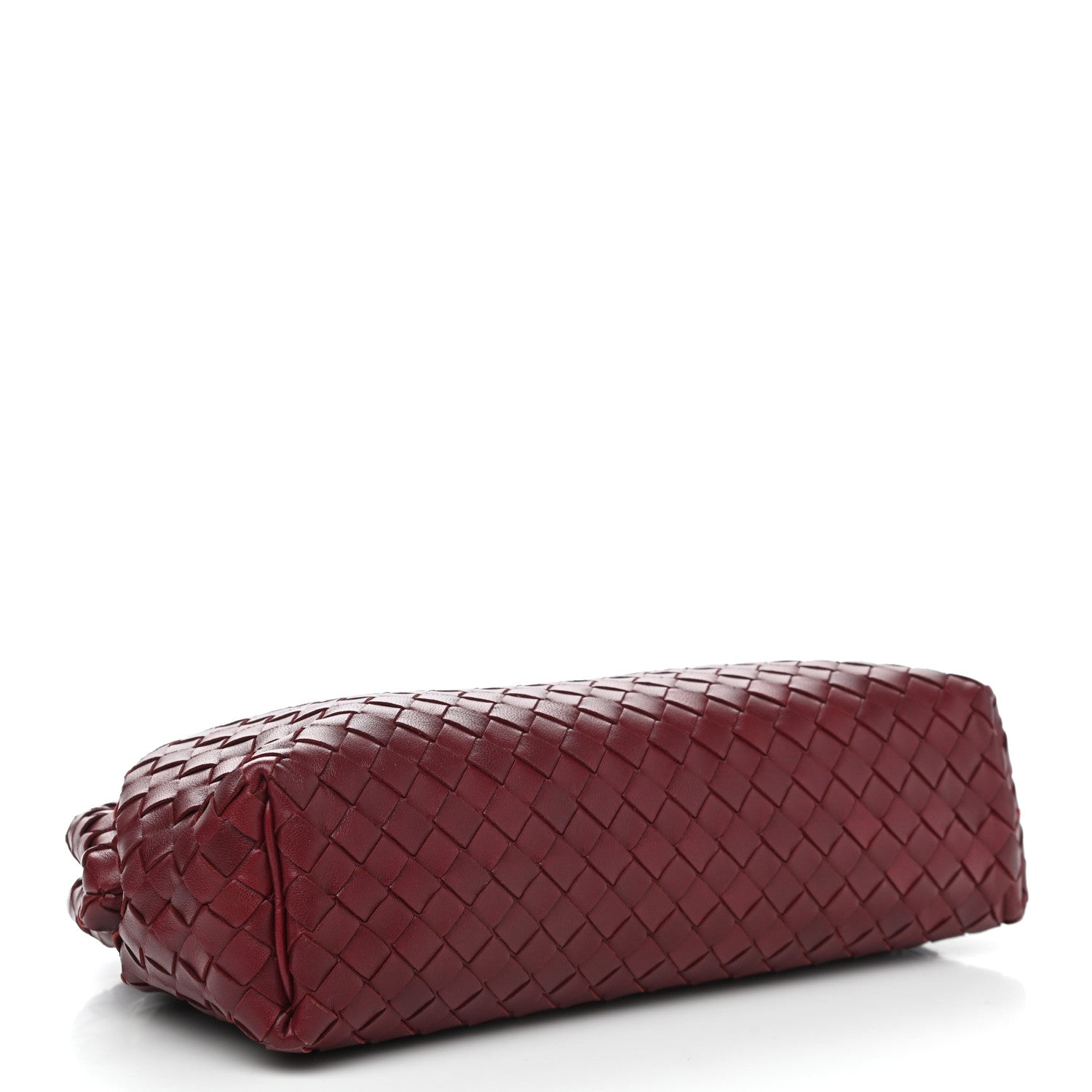 Bottega Veneta Nappa Intrecciato The Lauren 1980 Clutch Gigolo Red 4 of 11