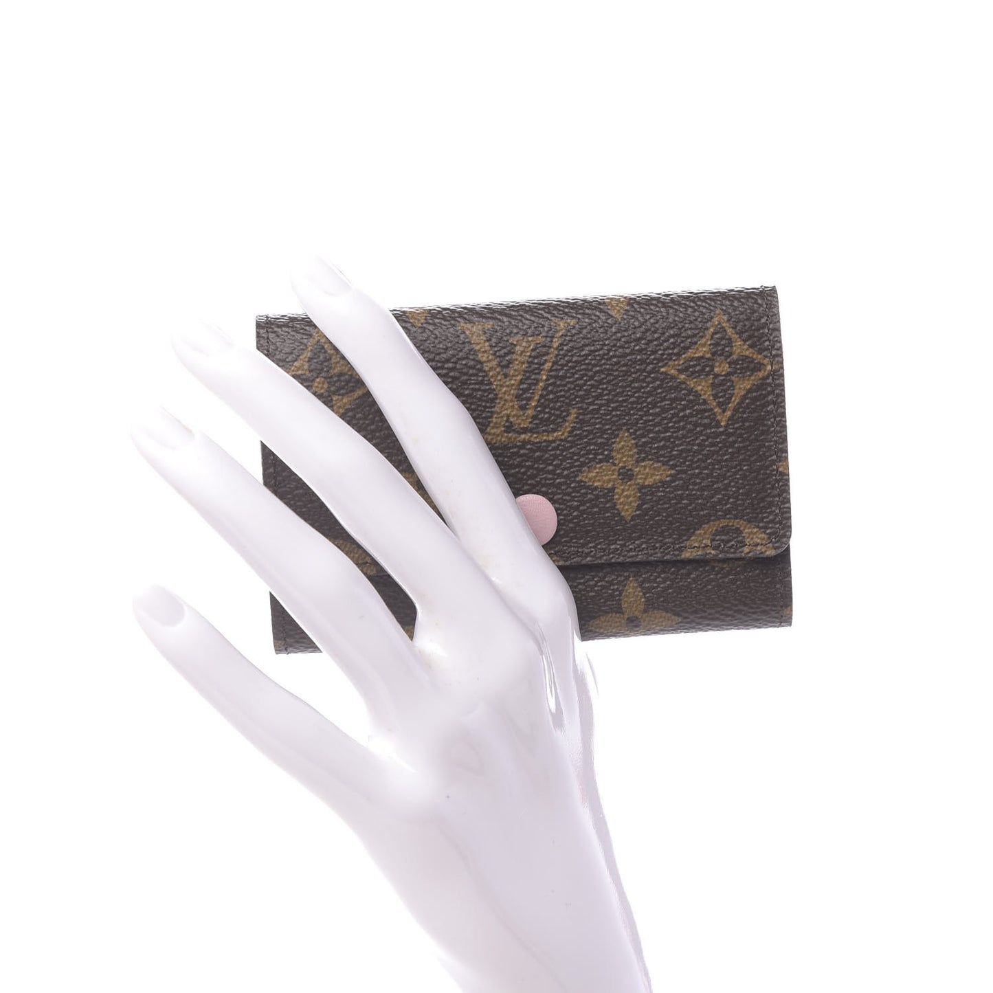 Monogram Multicles 6 Key Holder Rose Ballerine