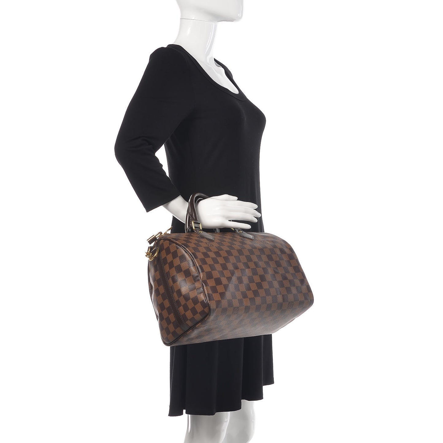 Damier Ebene Speedy Bandouliere 30