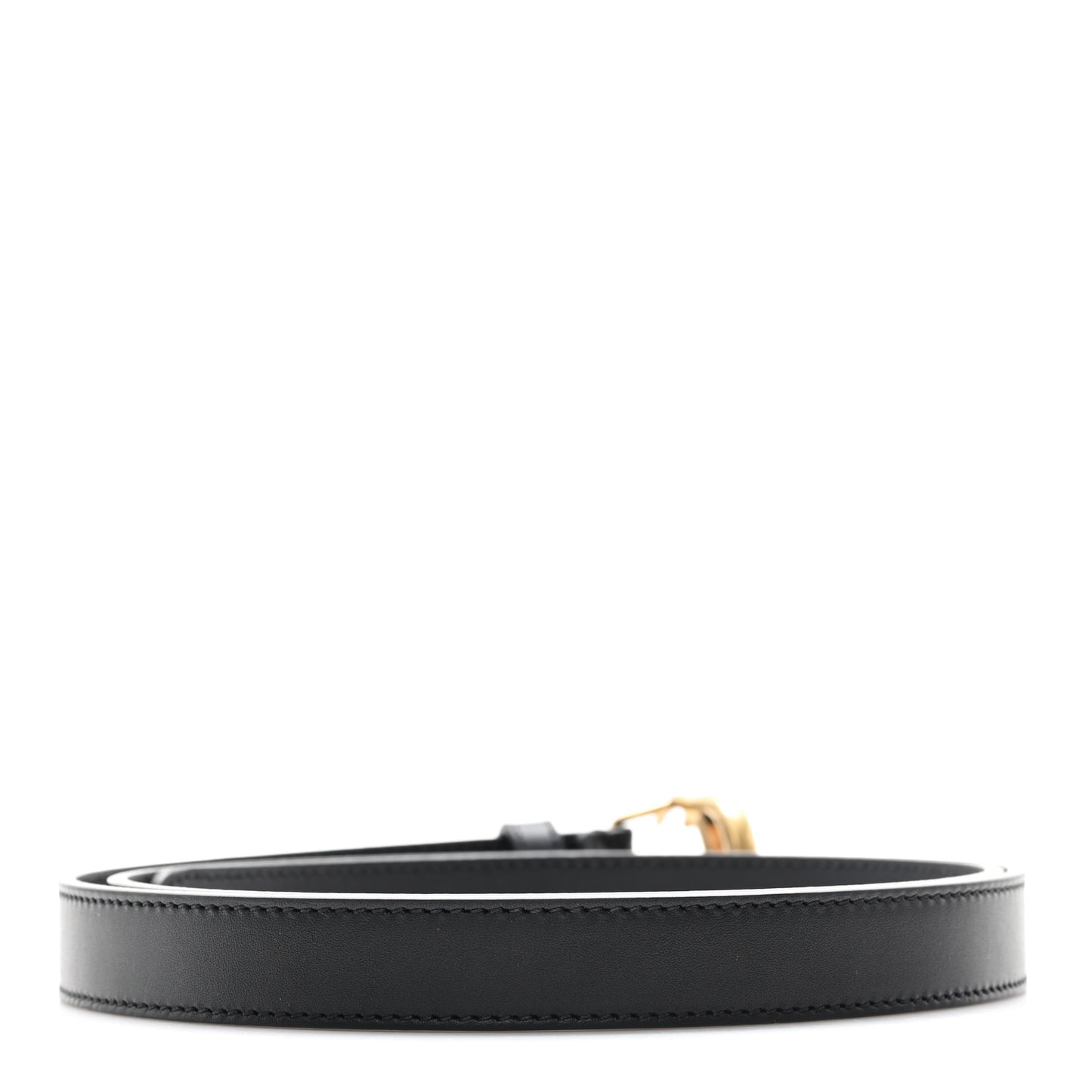 Calfskin Double G 20mm Belt 95 38 Black