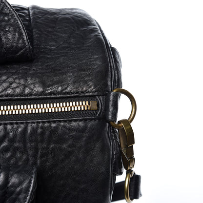 Alexander Wang Pebbled Lambskin Rocco Black Antique Brass Hardware 11 of 11