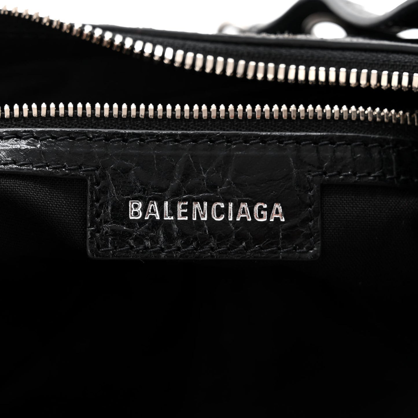 Agneau Arena Small Le Cagole Shoulder Bag Black
