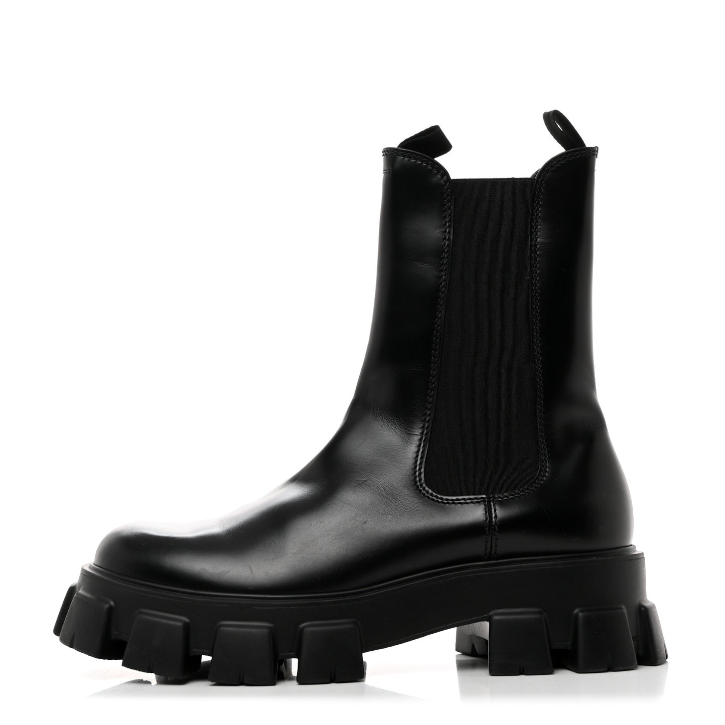 Spazzolato Rois Mens Monolith Chelsea 55mm Tall Boots 11 Black