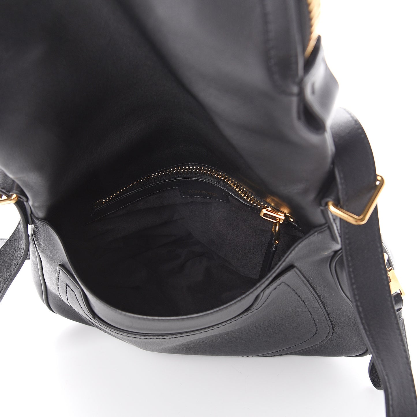 Calfskin Medium Jennifer Crossbody Bag Black