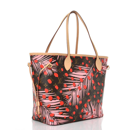 Louis Vuitton Monogram Jungle Dots Neo Neverfull MM Sugar Pink Poppy 3 of 9