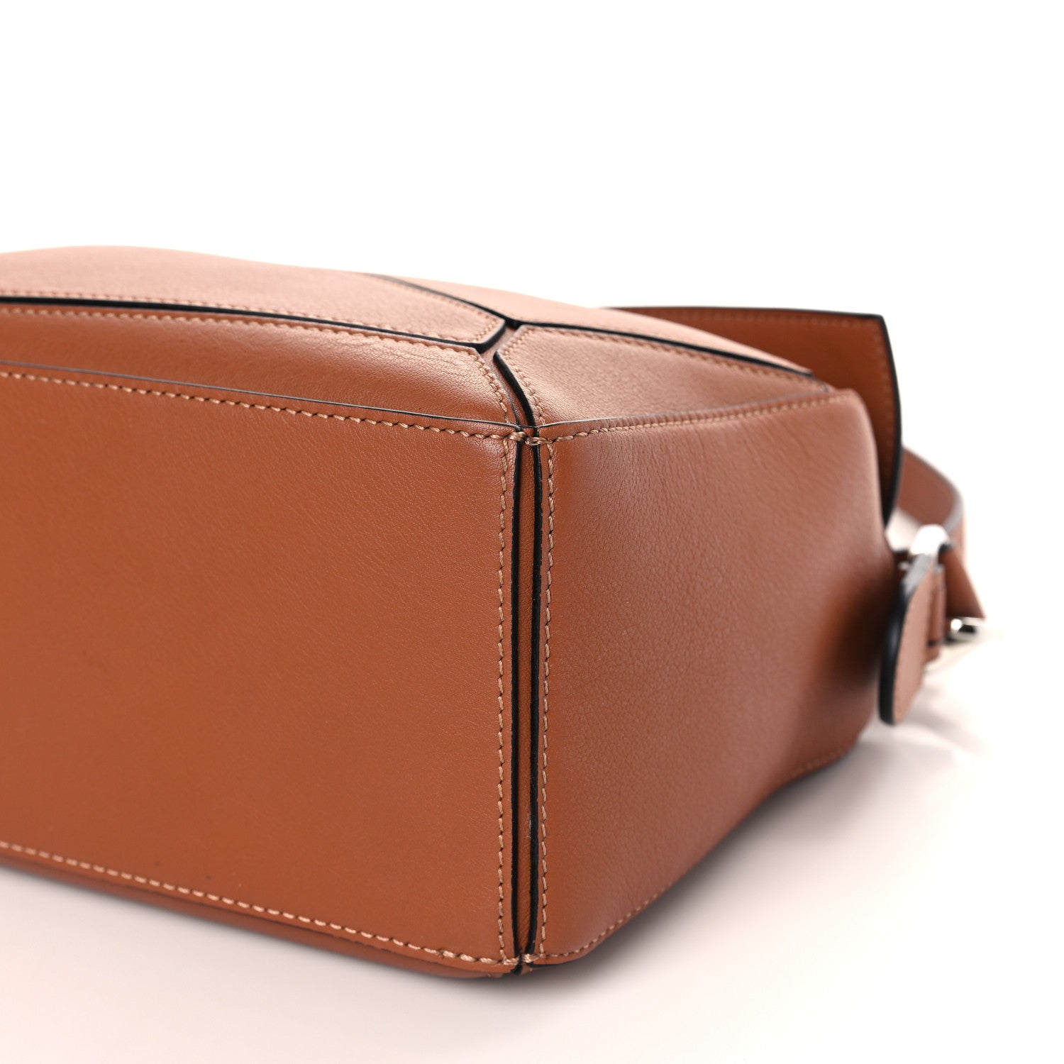 Loewe Calfskin Small Puzzle Bag Tan 8 of 8