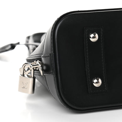 Louis Vuitton Epi Alma BB Black 8 of 9